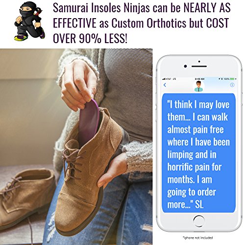 Reviews for Samurai Insoles Ninjas Arch Support Shoe Inserts Plantar