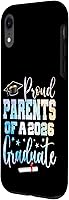 Vista 2 de Proud Parents of A Class of 2026 Graduate Graduation Case for iPhone XR