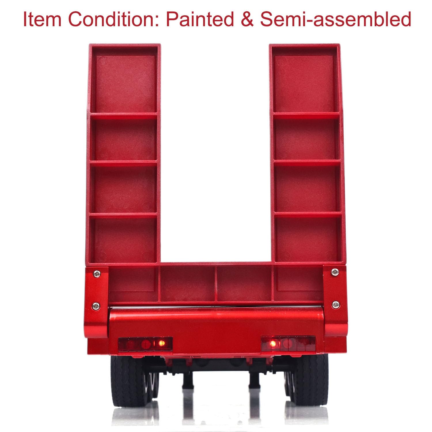 TOUCAN RC HOBBY Semirimorchio in plastica a 3 assi 1502 per 1/18 radiocomandato rimorchiatori HUINA 1501 RC camion auto parti di aggiornamento per hobby