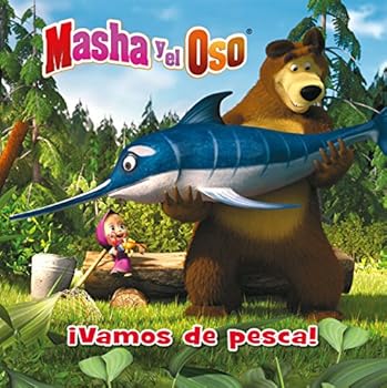 Paperback MASHA Y EL OSO. ¡VAMOS DE PESCA! [Spanish] Book