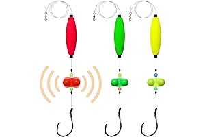 Dovesun Catfish Rigs Catfish Float Rigs, Cigar Float Rigs with Circle Hooks
