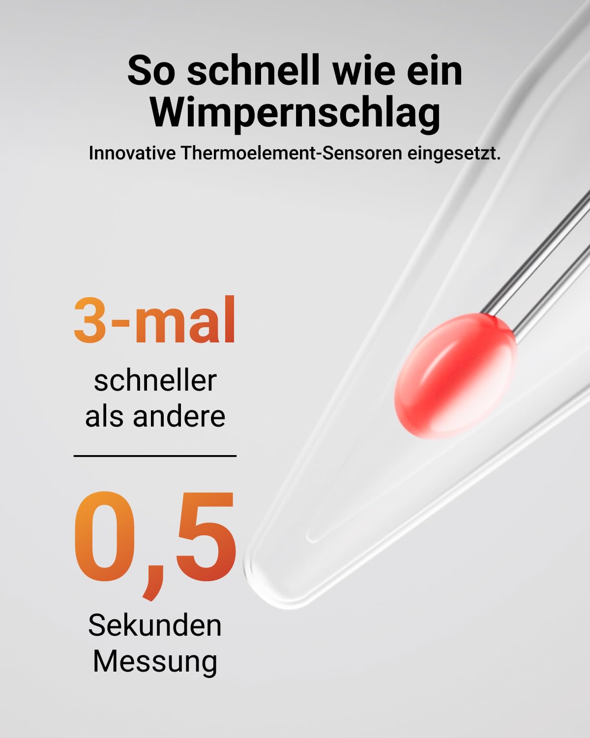 ThermoMaven F1 Turbo Digitales Fleischthermometer –0,5s Sofortanzeige Grillthermometer, ±0,3℃ Genau Thermometer Kochen, IP67 Wasserdicht Magnetische Thermometer Kochen, Flaschenöffner Braten BBQ Grill