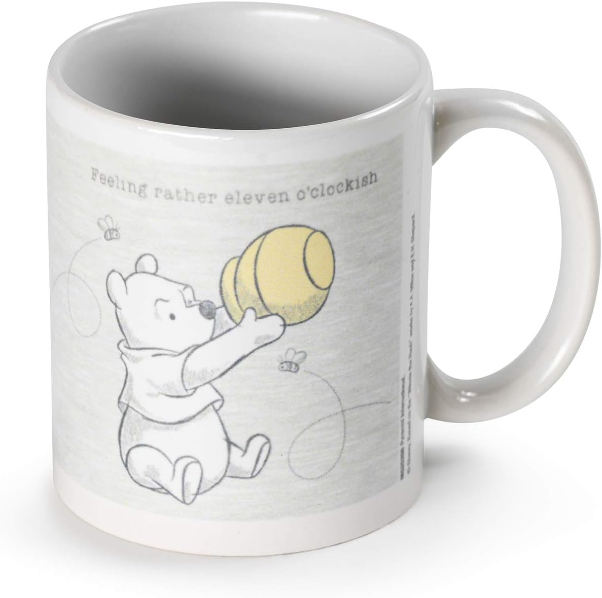 Mug - Joyeux Anniversaire - Blanc - Compatible Micro-onde - Impressions Recto/Verso - Céramique - Maison