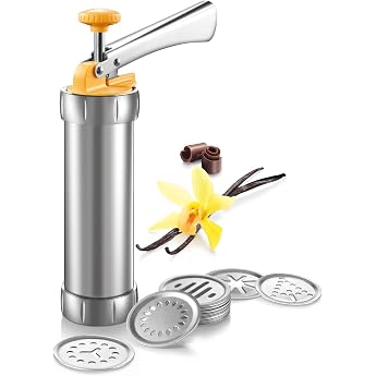 Tescoma Biscuit Maker/Cake Decorator, Metal Del&iacute;cia