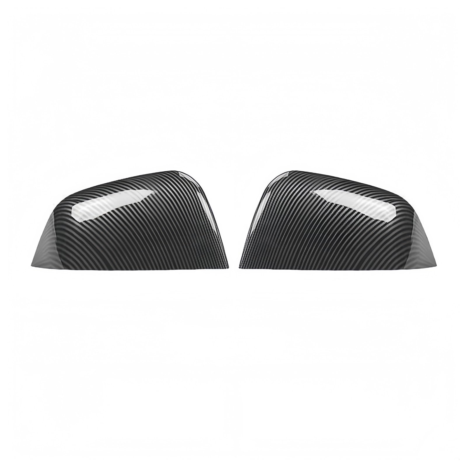 Couvercle de rétroviseur extérieur Tesla Model 3 carbone glossy protection latérale - 7
