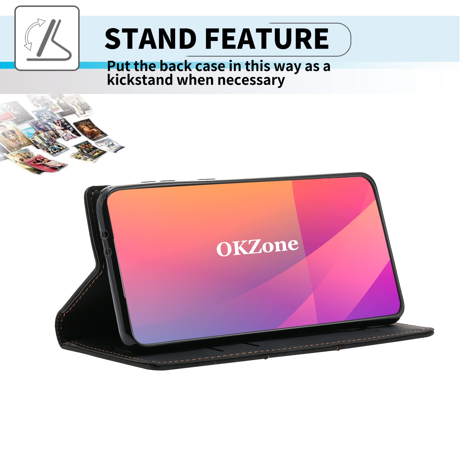 KANVOOS Cover per Huawei P20 Lite, Cover a Libro Portafoglio in Pelle PU [Porta Carte] [Magnetica], Antiurto Flip Case Custodia per Huawei P20 Lite ( Marrone