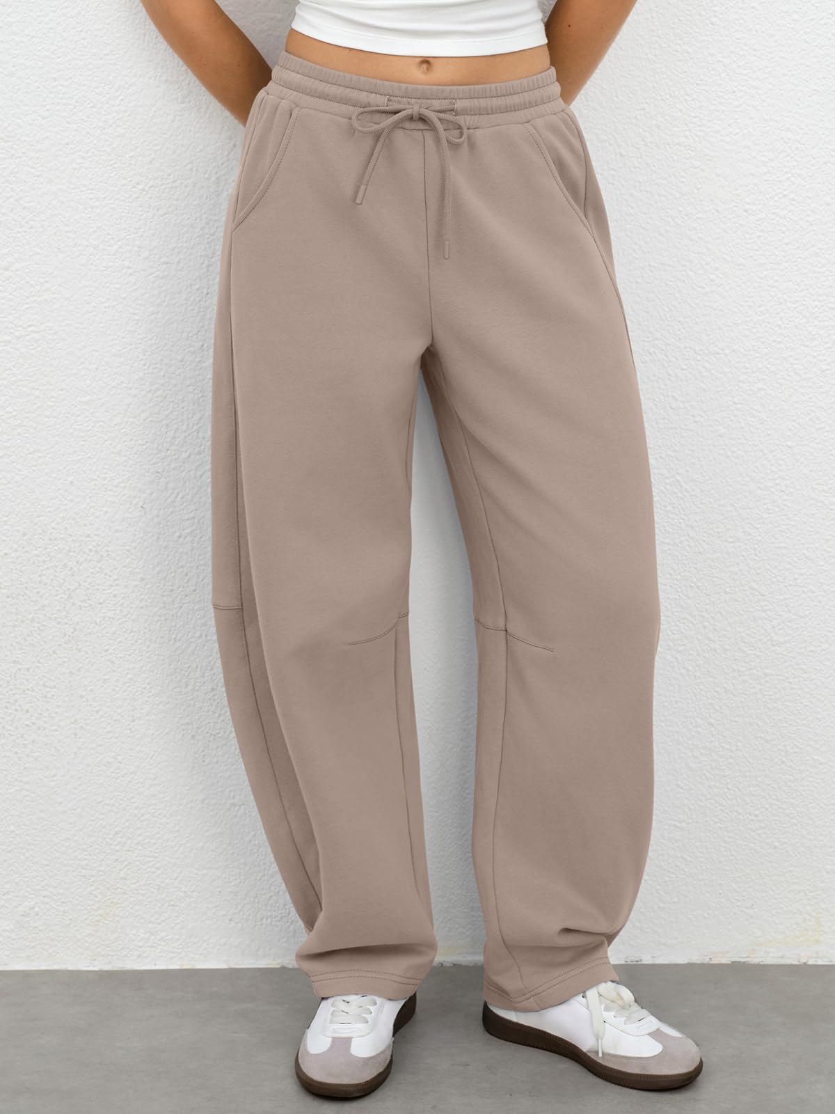 shownicer Jogginghose Damen Baggy Sporthose Weites Bein Sweathose Locker
