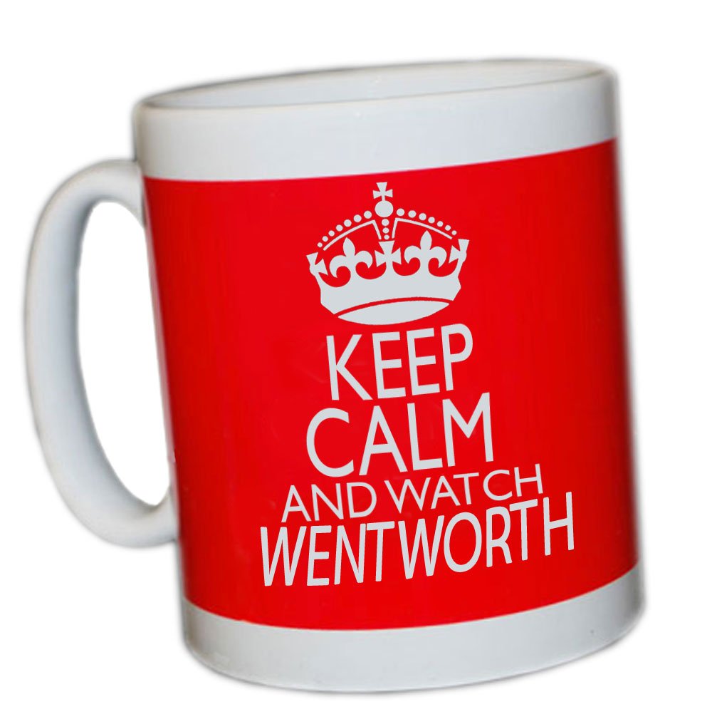 KEEP CALM AND WATCH WENTWORTH (RED) MUG