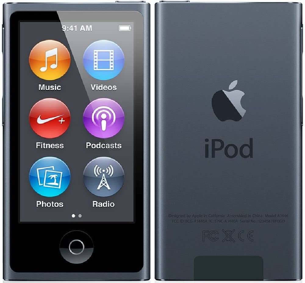 iPod nano 第7世代 16GB ブラック　美品 美品 iPod nano 第7世代 16GB スペースグレイ