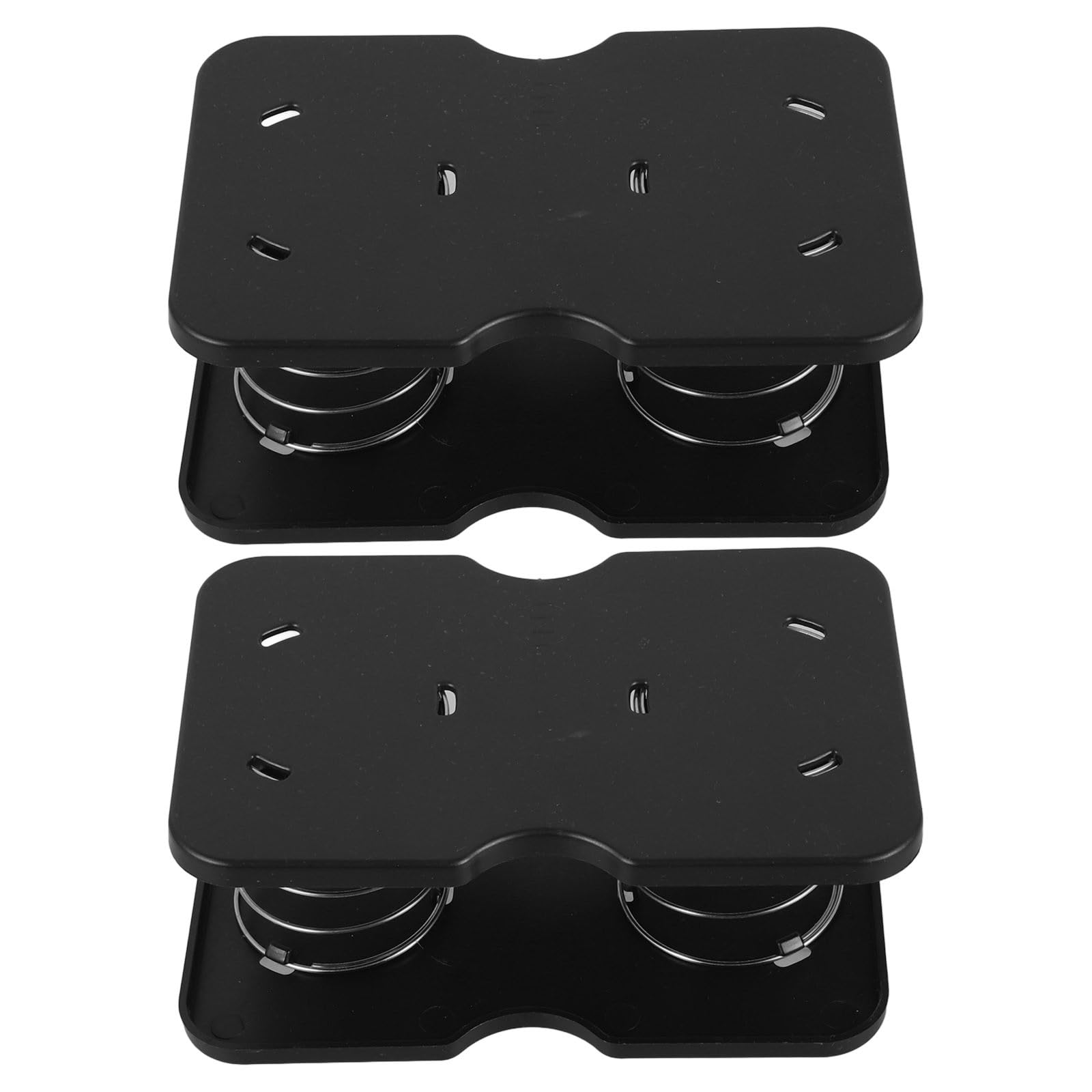 Yardenfun Staffa per Scatola di Fazzoletti 2 Pezzi in Acciaio Inossidabile e Plastico Elevata Resistenza e Grande Capacità di Carico, come Accessorio per Bagno