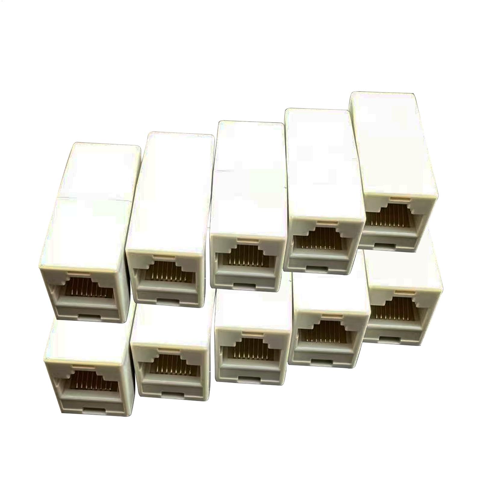 Accoppiatore Ethernet Femmina-Femmina Confezione da 10 Accoppiatori