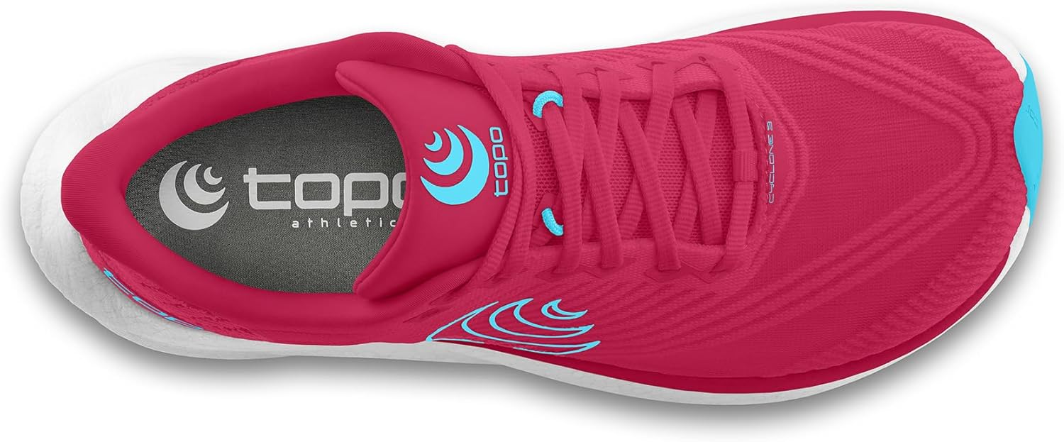 Topo Athletic Women's Cyclone 3 Lightweight Comfortable 5MM Drop Road Running Shoes, Athletic Shoes for Road Running
