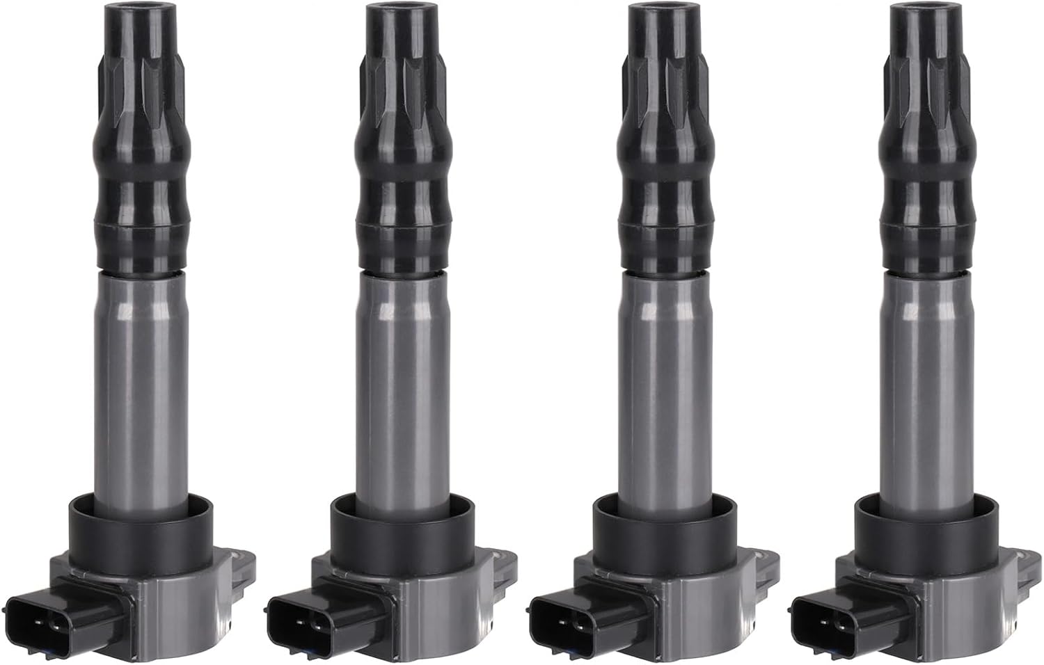 OCPTY Fits 2006-2012 for Mitsubishi Eclipse 2.4L/L4,2006-2012 for Mitsubishi Eclipse 3.8L/V6 Ignition Coil Packs 3-Pins #UF532 (4 Pack)