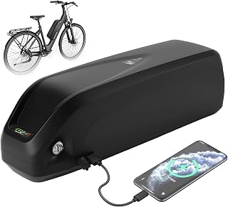 48V 17.5Ah Ebike Battery 50A BMS for 250-2000W Motor HL03 Electric Bike Battery for Electric Motorcycle/Mountain Bike/Motor Bike/Trike (48V 17.5Ah)