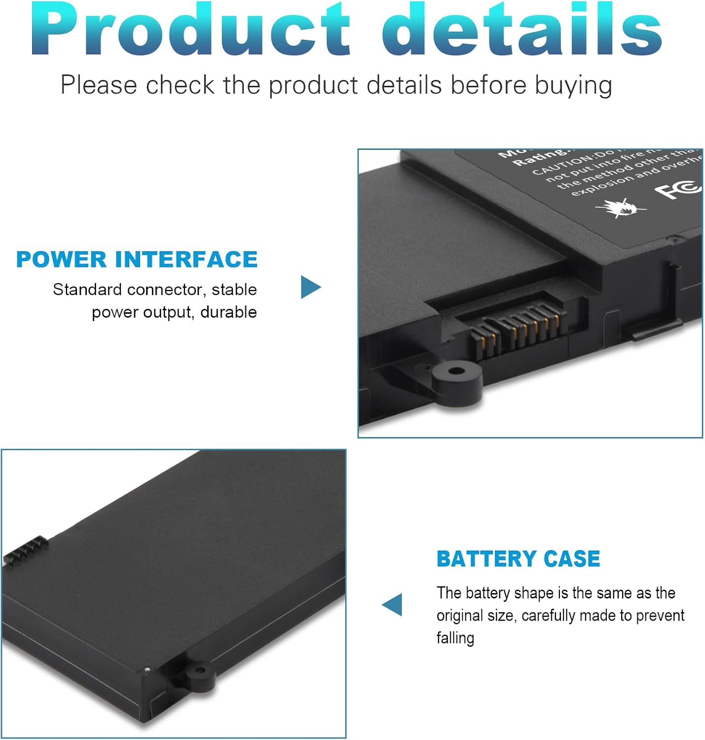 Fancy Buying CO. C41-N550 Laptop Battery for ASUS N550 N550J N550JA N550JV N550X47JV N550X47JV-SL N550JK N550JK-DS71T G550 G550J G550JK ROG G550 ROG G550J ROG G550JK Q550L Q550LF Q550LF-bb17t07