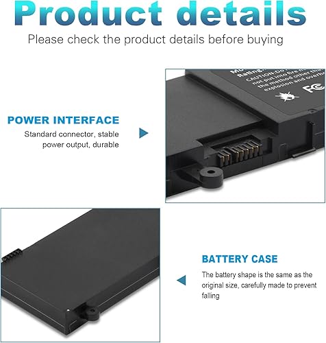 Miniatura 3 de Fancy Buying CO. Batería para portátil C41-N550 para ASUS N550 N550J N550JA N550JV N550X47JV N550X47JV-SL N550JK N550JK-DS71T G550J G550JK ROG G550