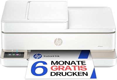 HP Envy 6520e, Multifunktionsdrucker, 6 Monate gratis drucken Instant Ink inklusive, Drucken, Kopieren, Scannen, Mobiler Faxversand, Wi-Fi, Automatischer Vorlageneinzug, Touchscreen