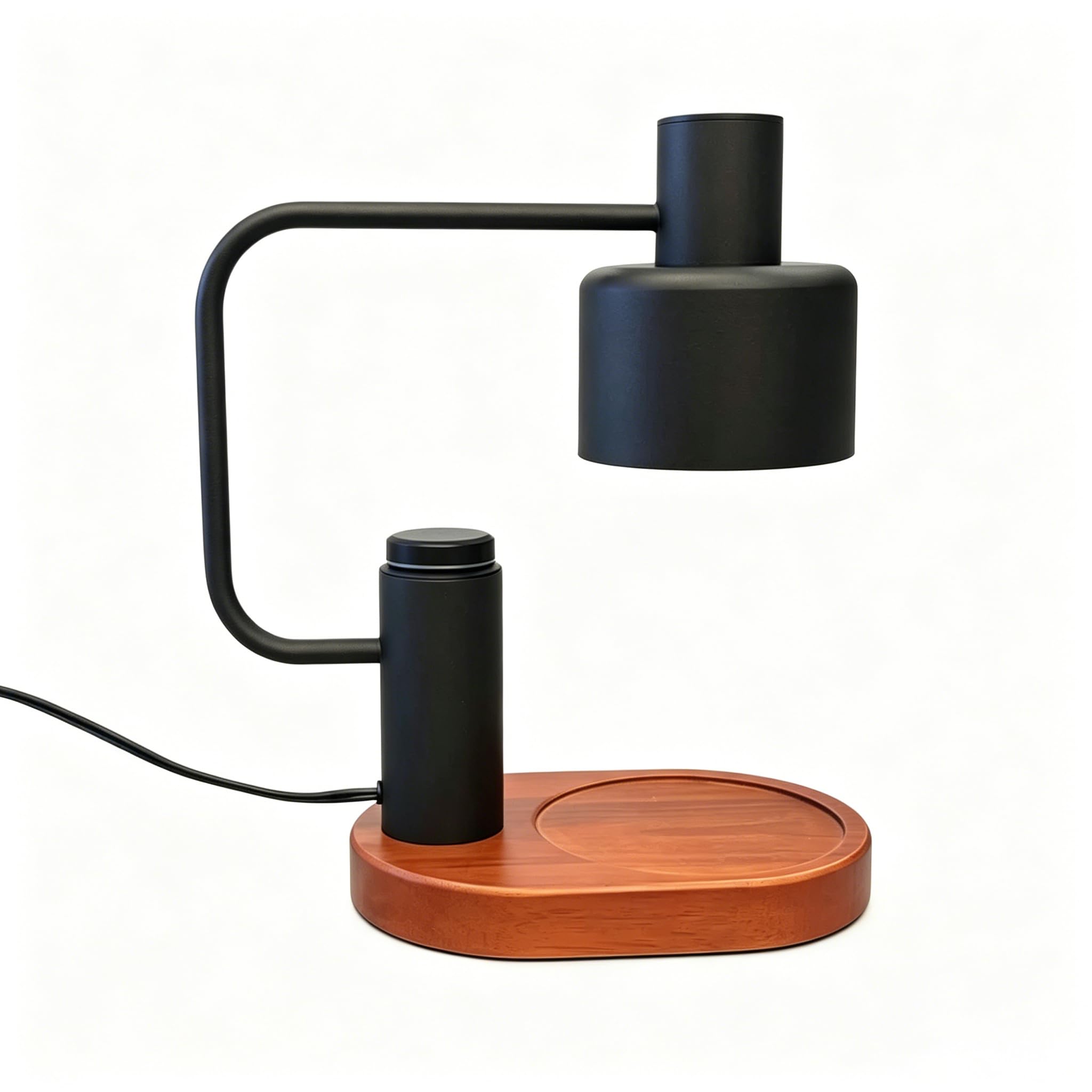 Calentador de velas eléctrico vintage para crear un ambiente acogedor en tu salón