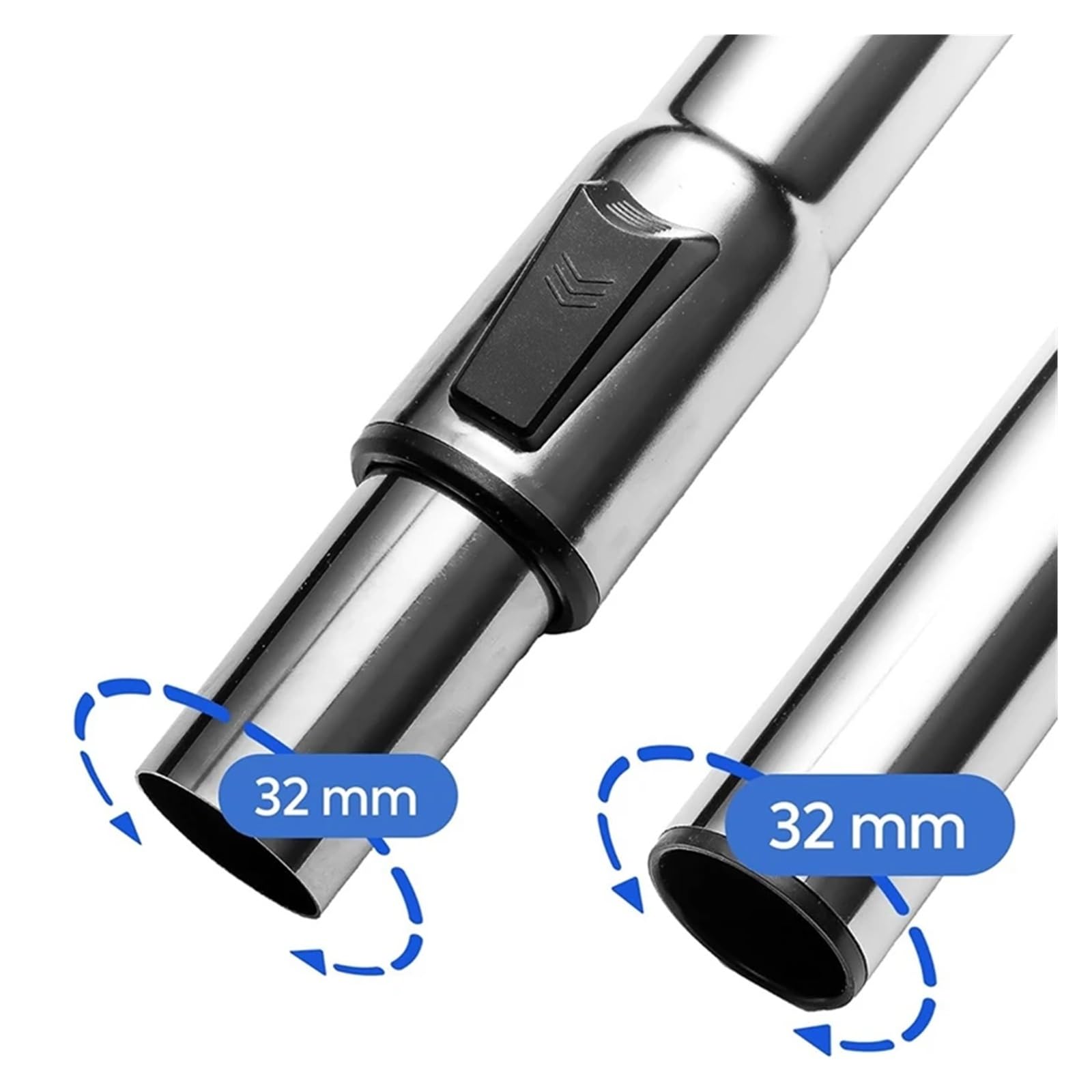 Tubo telescopico for aspirapolvere, tubo di collegamento universale, adatto alla maggior parte dei modelli, tubo for aspirapolvere(Inside diameter 35mm)