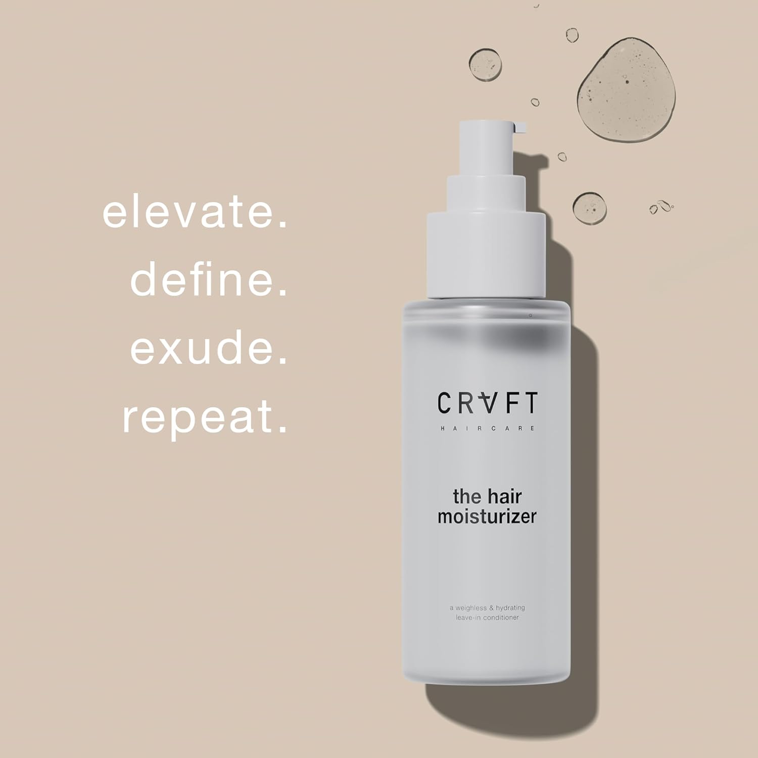 CRVFT Daily Leave-in Conditioner for Women [OIL] | Hair Serum/Moisturizer | For Dry and Damaged Hair | Anti Frizz Argan Oil Serum Scented [3.38oz] - Image 7