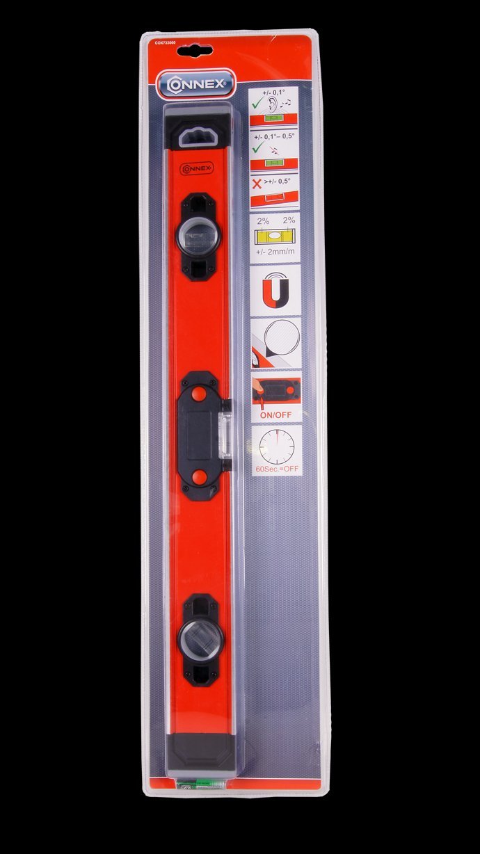 Connex COX733060 Niveau à bulles/signal 60 cm