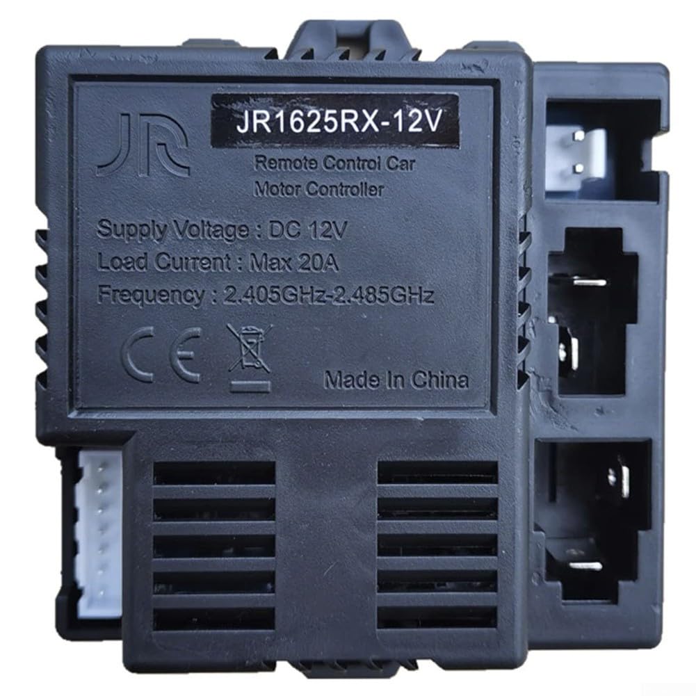 RANRAO JR1625RX-12V Kids Electric Car Transmitter Control Box Receiver 2.4G Transmitter(JR1625RX-12V Receiver)