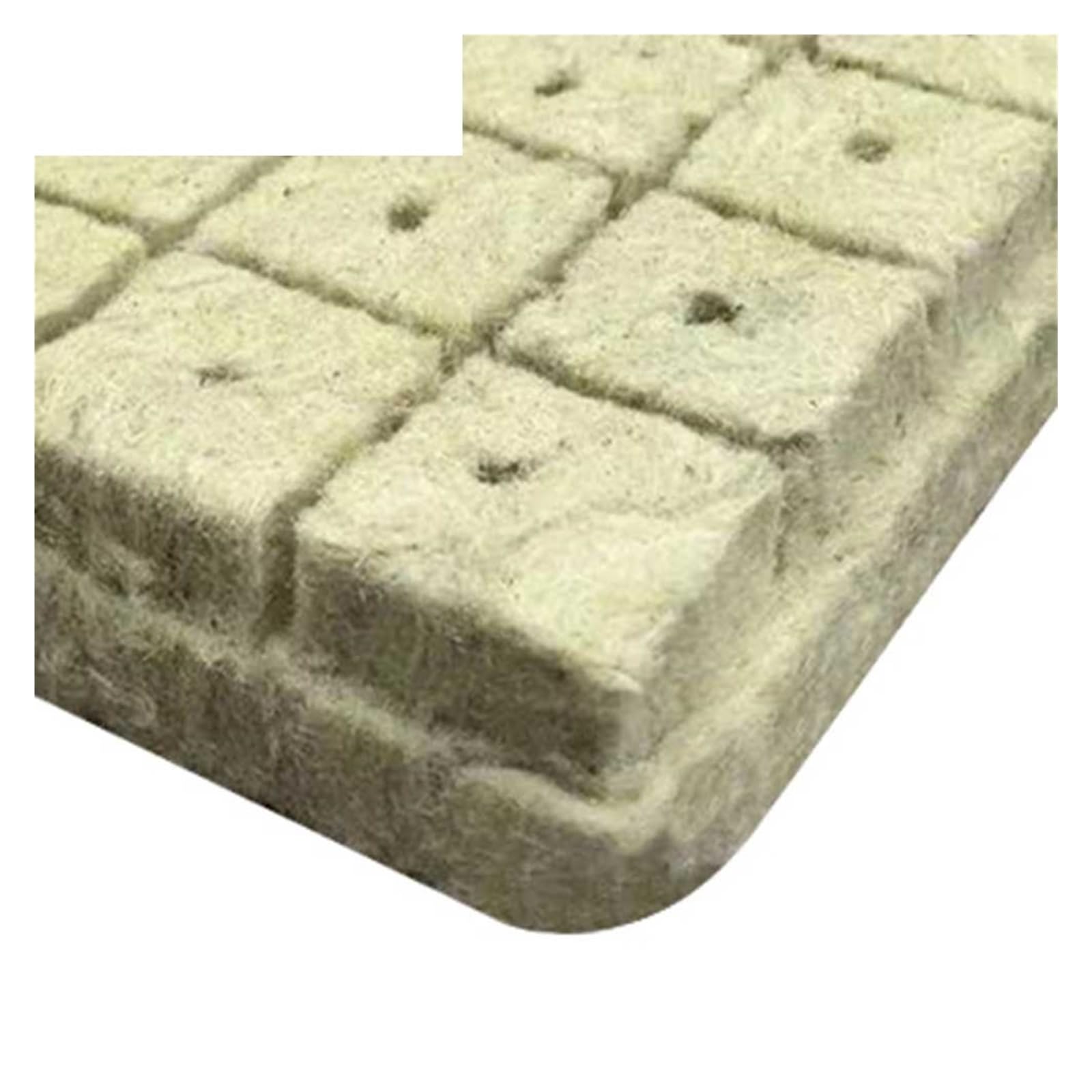 Kostki do uprawy roślin z wełny， 50-200 sztuk/partia wełny mineralnej nasiona startery klonowania kostki wentylacyjne hydroponiczne nasiona sadzonki(25x25x25 200pcs)