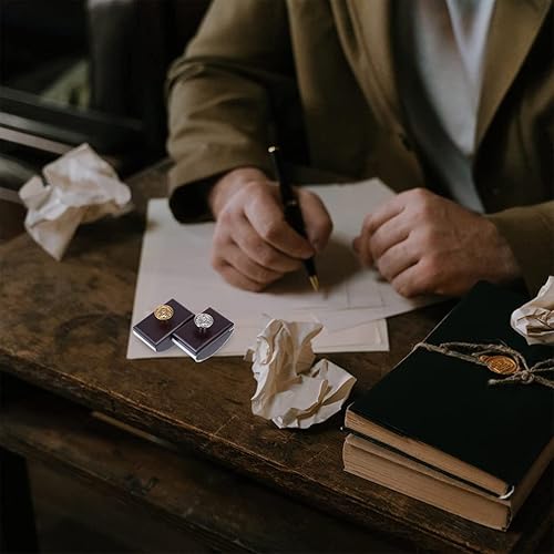 Miniatura 6 de Herramienta de absorción de tinta de madera con función de tinta de secado rápido para escritura y uso en oficina, portátil, de 1.96 pulgadas