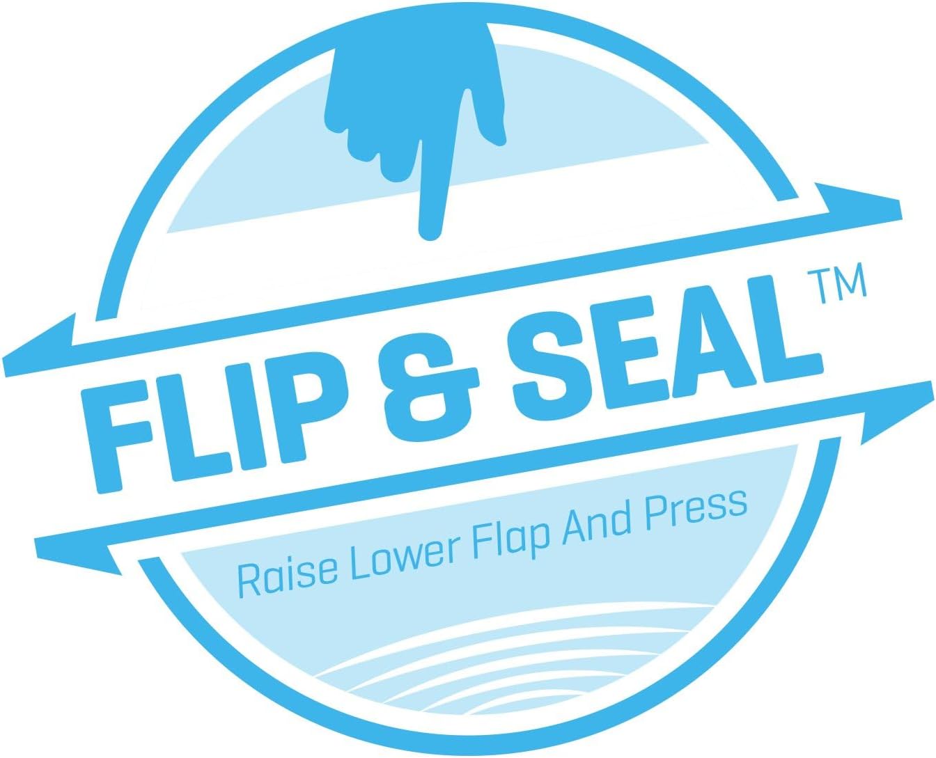 Aimoh 2500#10 FLIP & SEAL Double Window Security Envelopes - for Invoices, Statements & Legal Documents, Self-Sealing Adhesive Seal, Security Tinted, Size 4 ⅛ X 9 ½ - 24LB - (30110-CS)