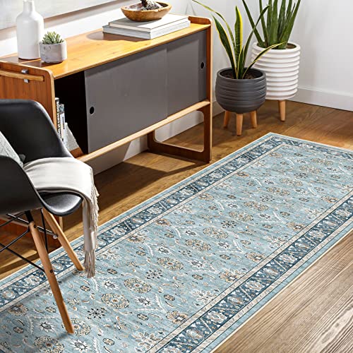 Youfortong Runners For Hallways Soft Kitchen Rug Non Slip Rug Runner With Rubber Backing For Bathroom Washable Non Shedding Farmhouse Runner Rug (Green, 2X10) #TOP4