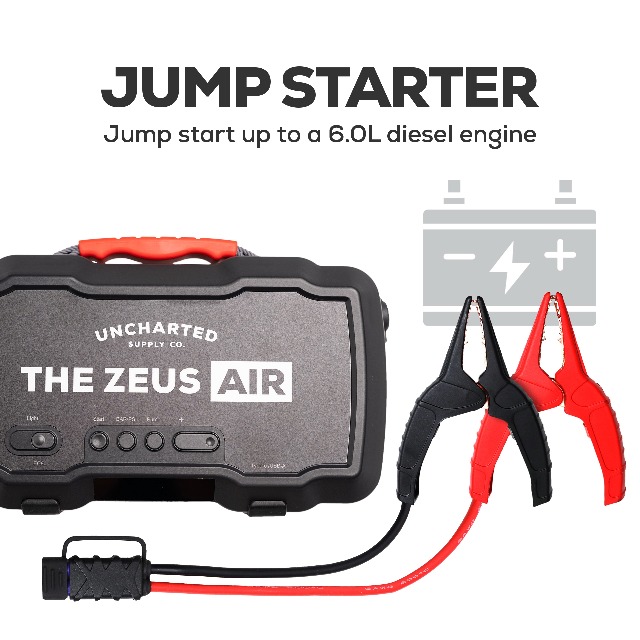 Uncharted Supply - Zeus Air, Jump Starters - Amazon Canada