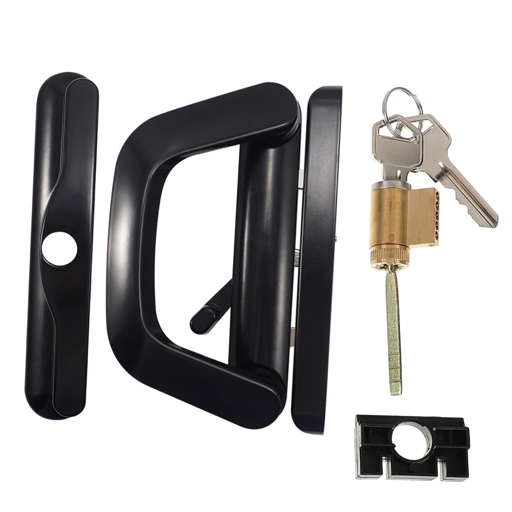 Verrou de porte anti-intrusion pour résoudre les problèmes d'intimité sur porte en verre