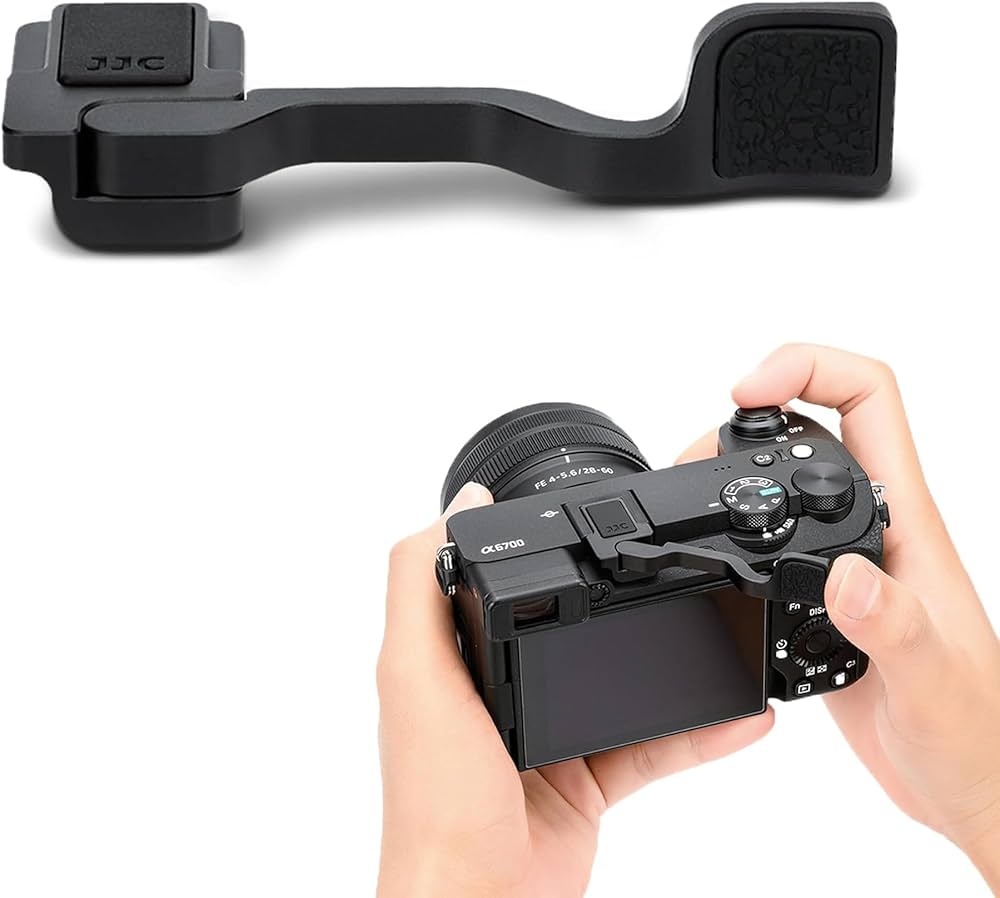Amazon | JJC サムグリップ サムレスト Sony A6700 カメラ適用 装着