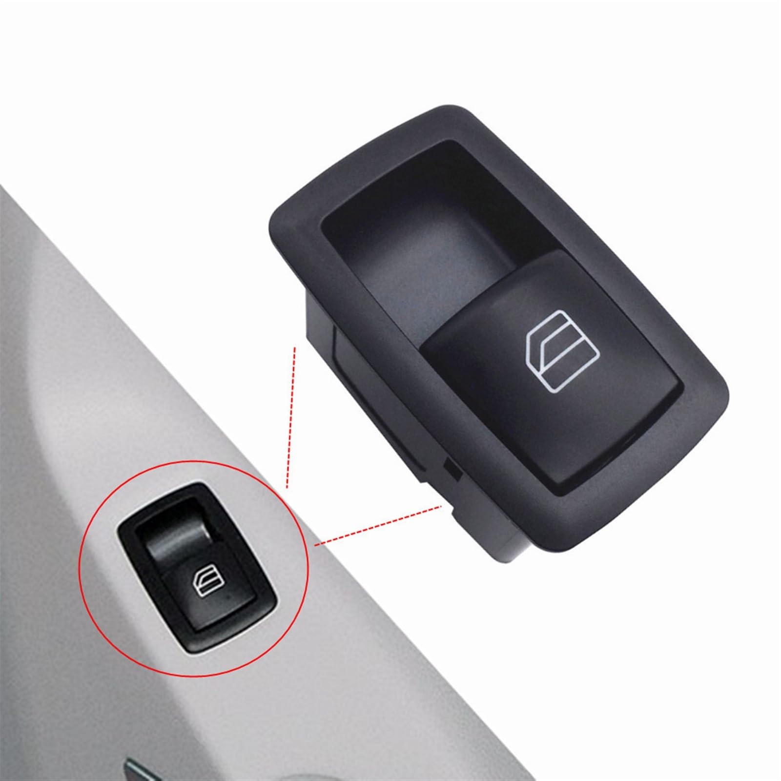 Interruttore Alzacristalli Per Mercedes Classe GL E R 2005-2012 – Sostituisce 2518300390, Comando Finestrini Auto