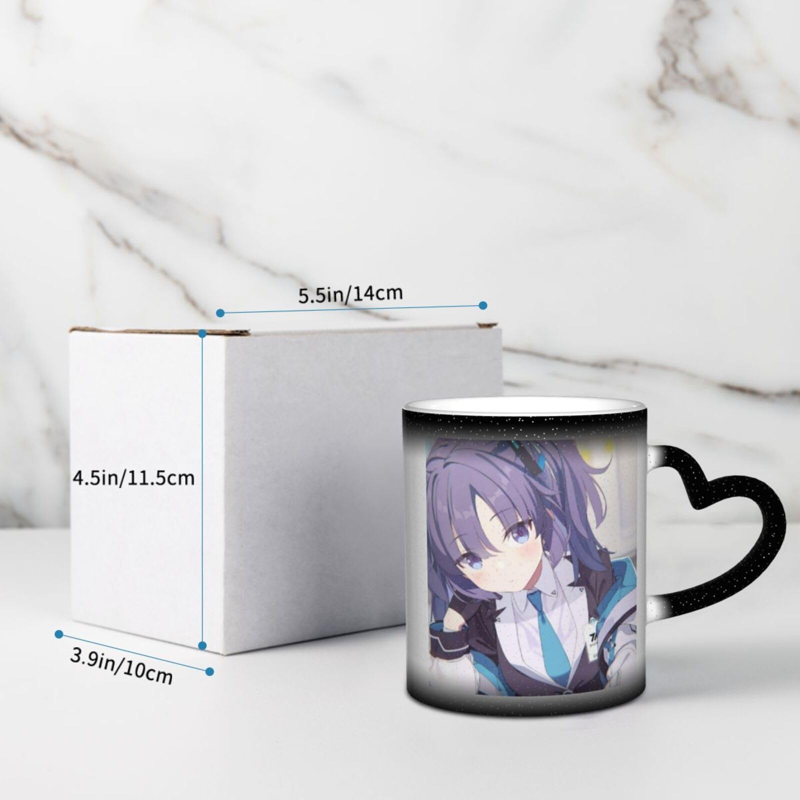 ブルーアーカイブ　コップ Amazon.co.jp: ブルーアーカイブ 330ml 磁器変色マグカップ 朝食
