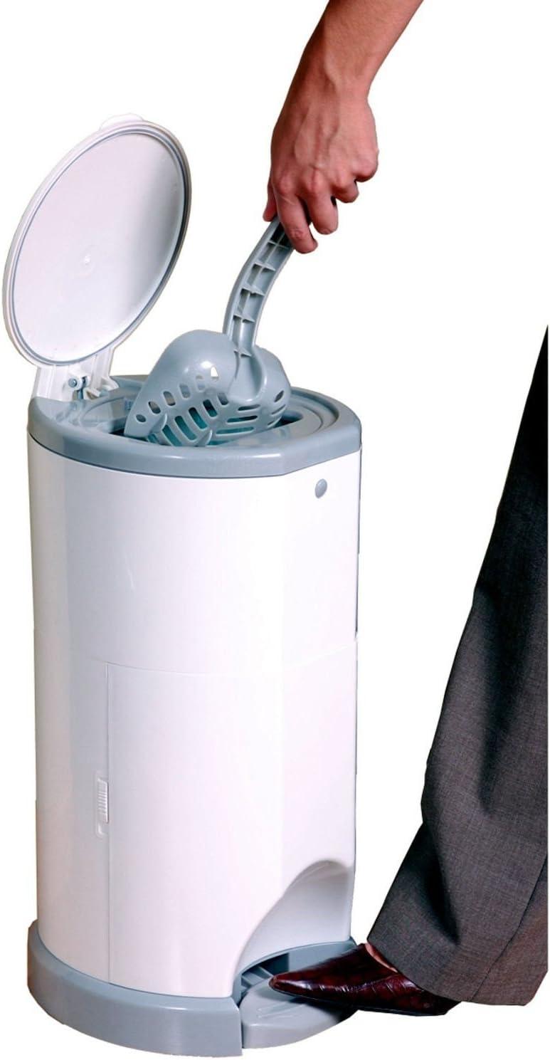 Litter Champ Premium OdorFree Cat Litter Disposal System, Gray