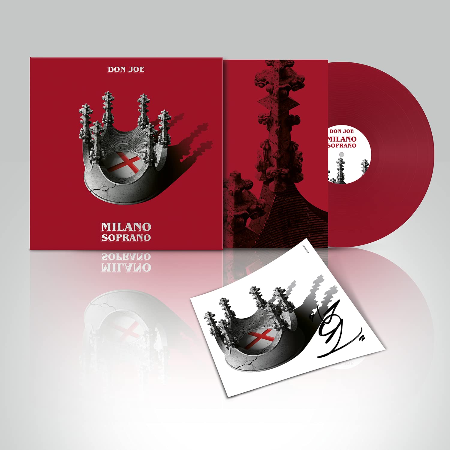 Milano Soprano Rosso Autografato, Esclusiva Amazon