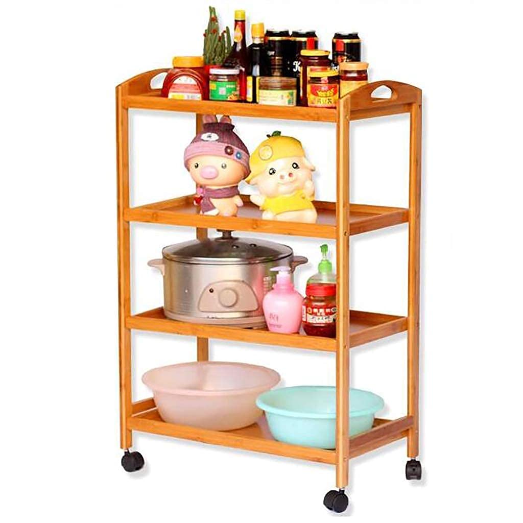 Organizador estantes para cocina y sala de estar con ruedas multidireccionales