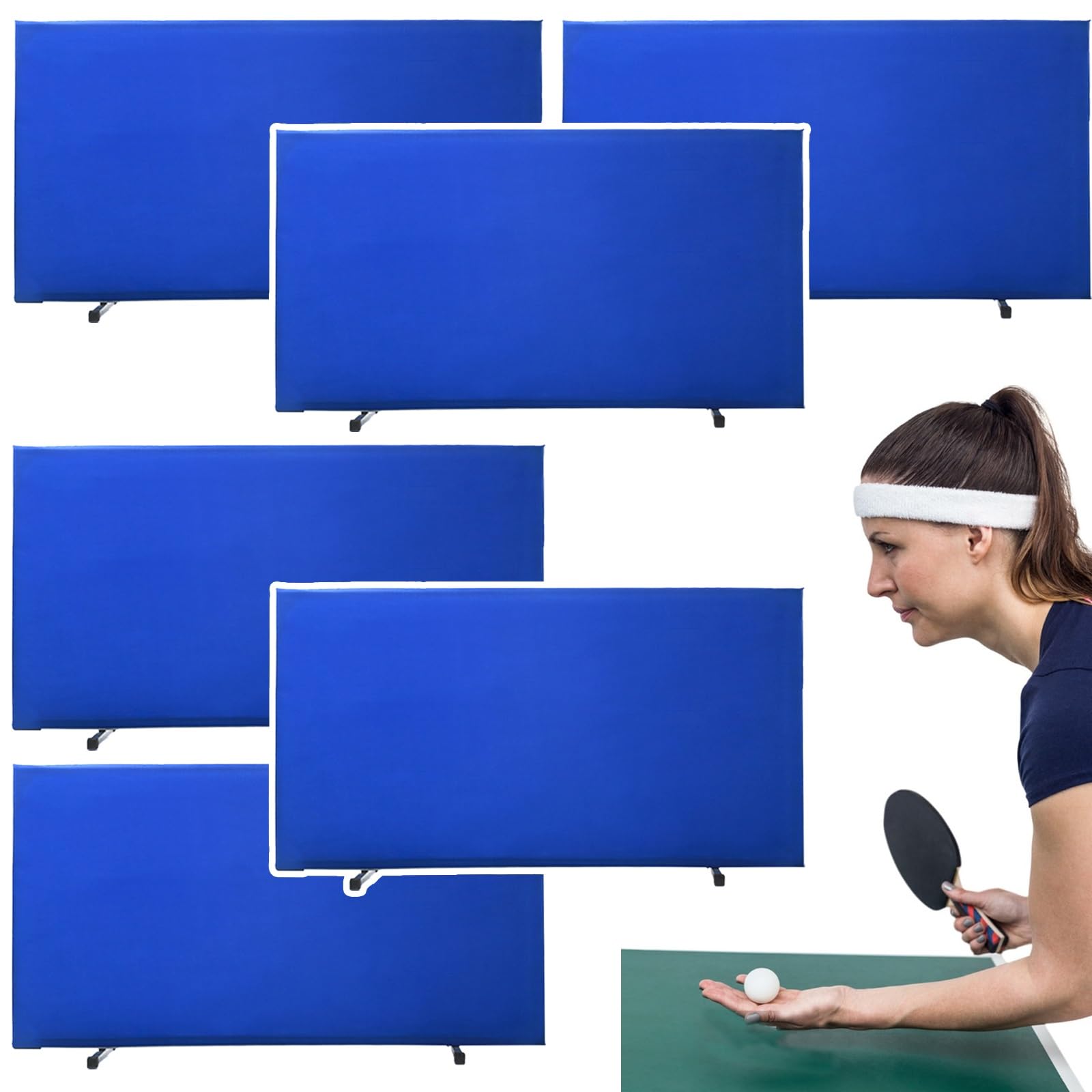 Recinzione della barriera di pratica del ping-pong con la struttura dell'acciaio inossidabile per il campo da giuoco
