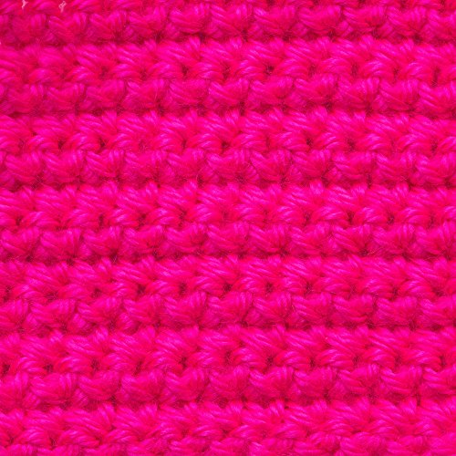 Image of Caron Simply Soft Solids Yarn, 6oz, Gauge 4 Medium, 100% acrylic - Neon Pink - Machine Wash & Dry