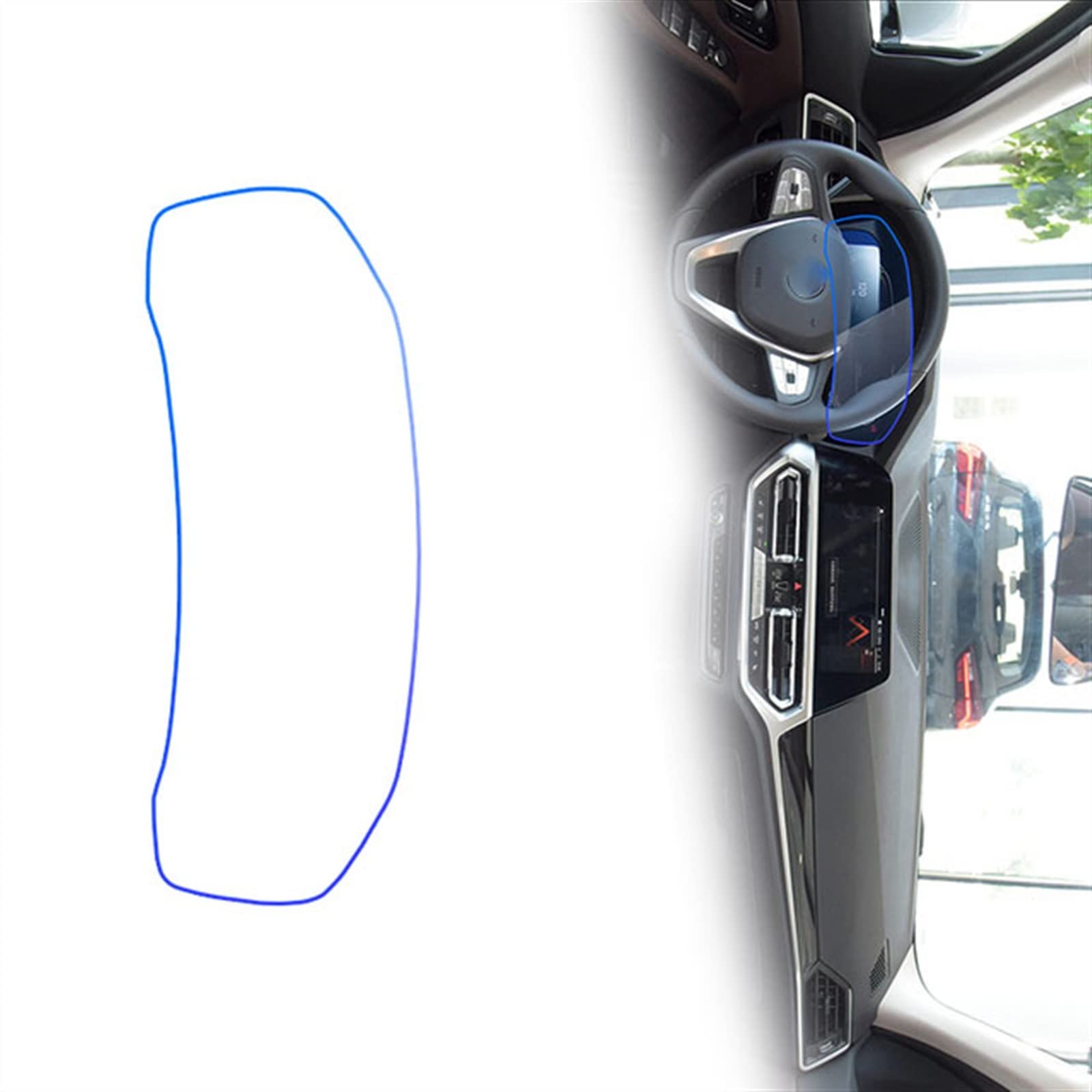 Verre de protection haut de gamme pour écran BMW G22 G23 G26 MK2