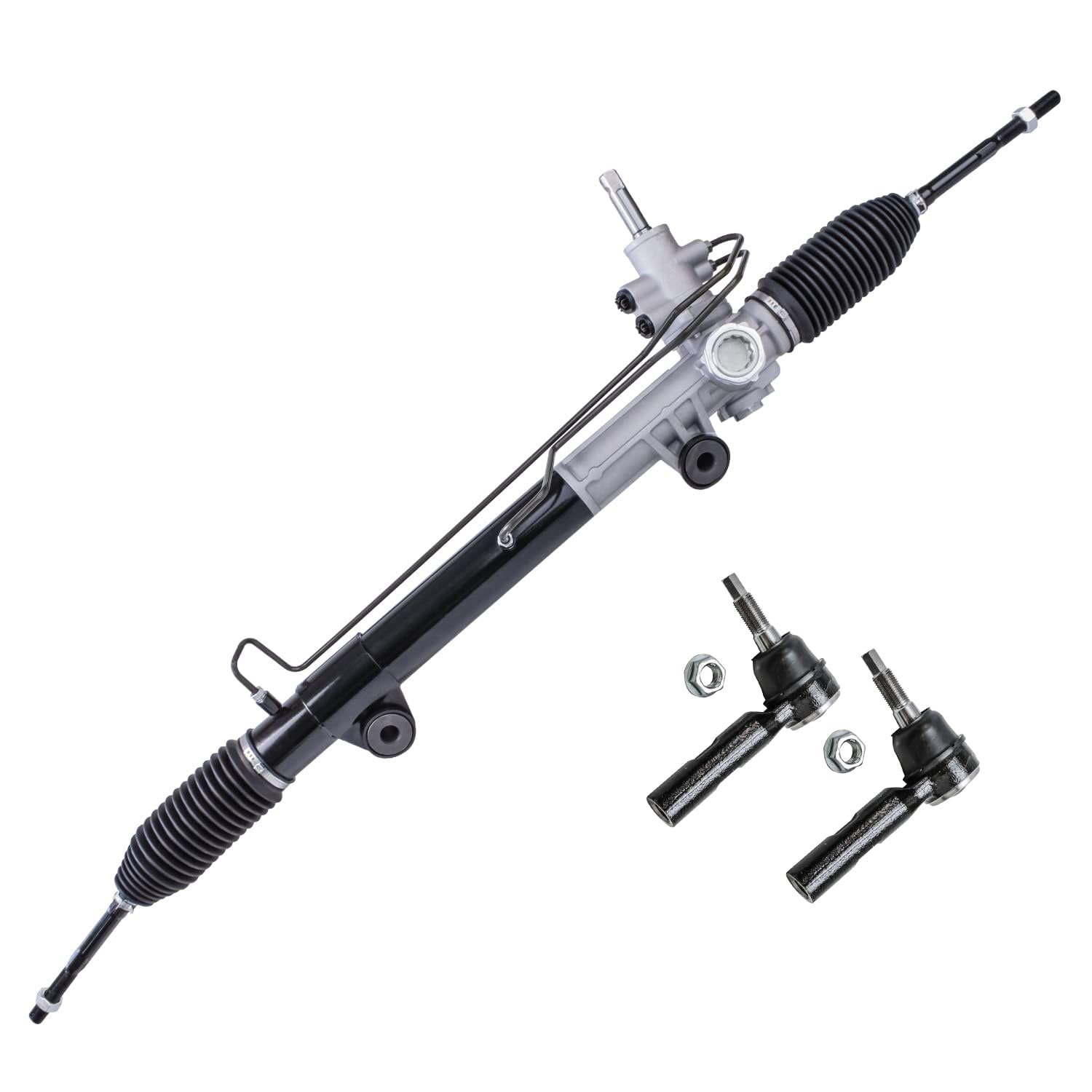 Steering Rack And Rods Ford Mustang Rack And Pinion Complete Power Steering Rack & Pinion With ...