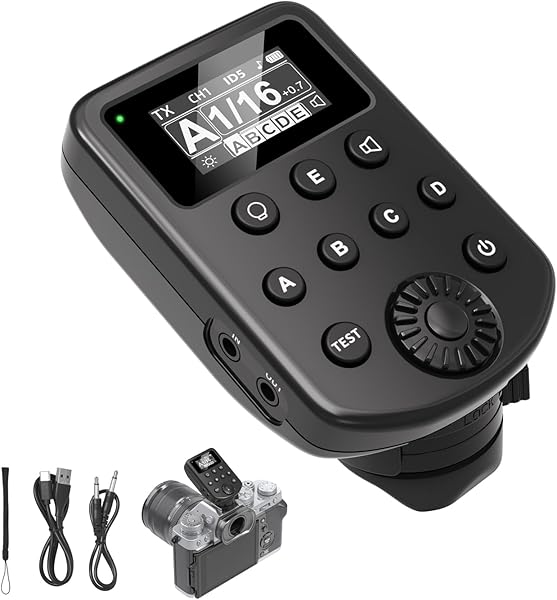 AODELAN Wireless Flash Trigger Compatible with Godox 2.4G Wireless X System & Flashpoint R2 Radio Remote System, 32 Channels 5 Groups 650FT Working Range for Canon for Sony for Nikon for Fuji Cameras