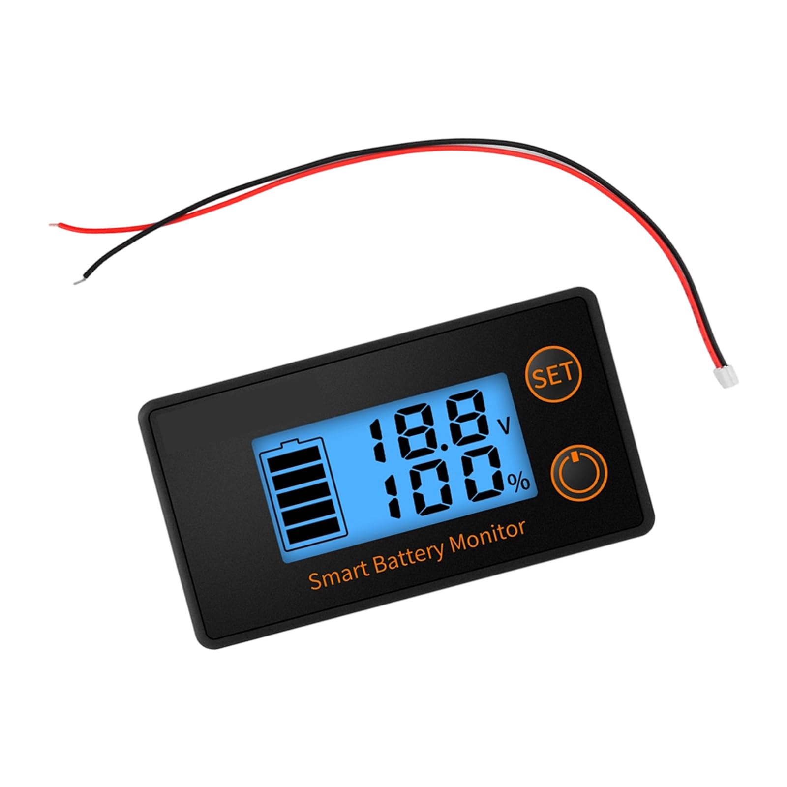 Zxfdsfdbnm Blue Screen Efficient Realtime Battery Voltages Monitor Featuring Clear Lcd Screen Fast Response And High Accuracy For Accurate Data Lithium Batteries Voltages Meter