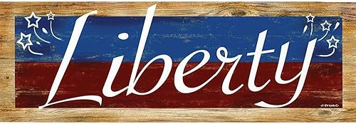 Miniatura 2 de ArtDirect Liberty 18x9 Gallery Wrapped Canvas Museum Art by Wargo, Ed