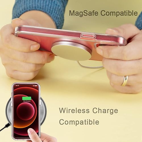 Miniatura 5 de COOLQO Funda compatible con iPhone 12 Mini con protector de pantalla de vidrio templado, policarbonato duro y TPU suave, protección de grado