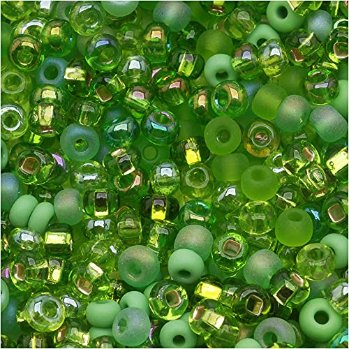 Jablonex Czech Glass, Lime Green Peridot