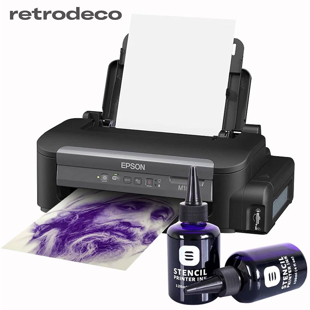 Amazon.com: RetroDeco Tattoo Stencil Printer Ink for EcoTank