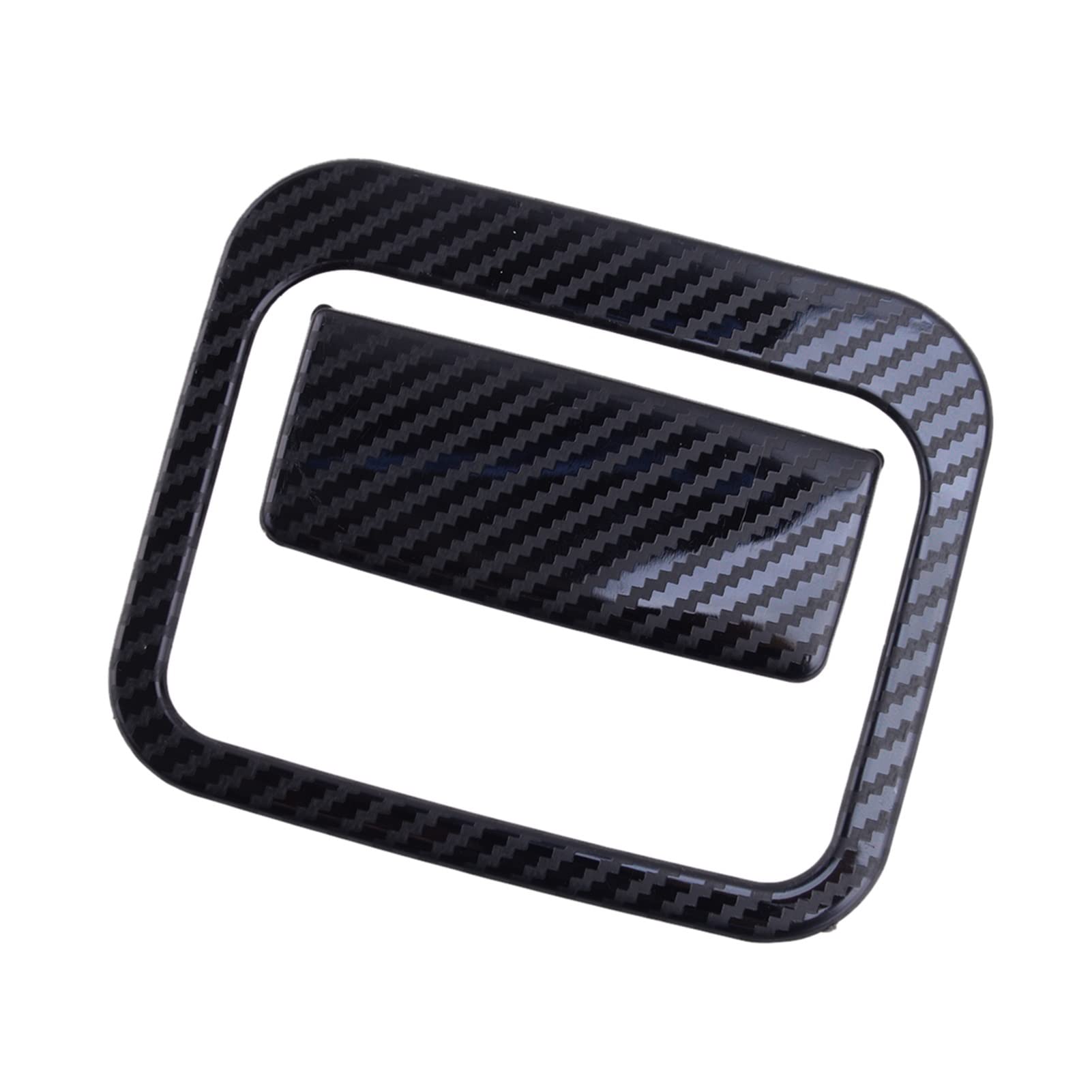 Caja de almacenamiento de guantes para coche 2020 en acero inoxidable y fibra de carbono