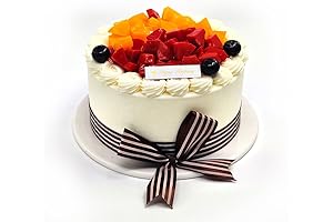 NICE PURCHASE 6-Inch Fake Birthday Cake | Realistic Bakery Replica for Party Display